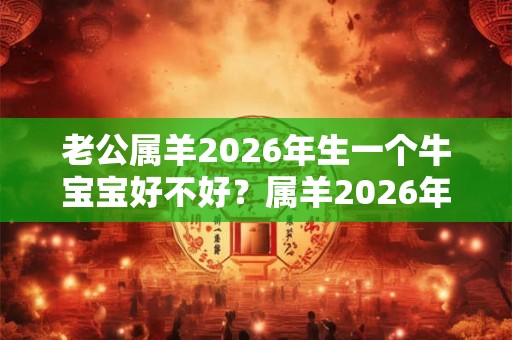 老公属羊2026年生一个牛宝宝好不好？属羊2026年犯太岁吗？