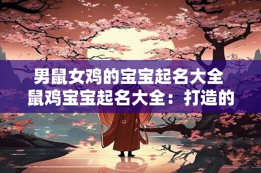 男鼠女鸡的宝宝起名大全 鼠鸡宝宝起名大全：打造的宝宝名字