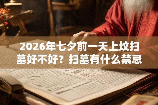 2026年七夕前一天上坟扫墓好不好？扫墓有什么禁忌？