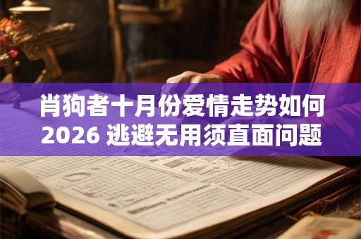 肖狗者十月份爱情走势如何2026 逃避无用须直面问题