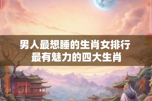 男人最想睡的生肖女排行 最有魅力的四大生肖