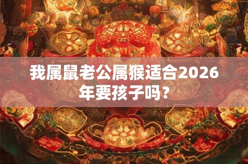 我属鼠老公属猴适合2026年要孩子吗? 我属鼠老公属猴适合2026年要孩子吗?