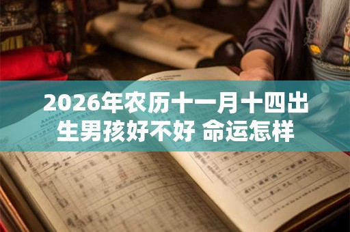 2026年农历十一月十四出生男孩好不好 命运怎样