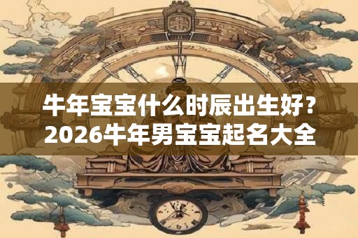 牛年宝宝什么时辰出生好?2026牛年男宝宝起名大全集 牛年宝宝什么时辰出生好?2026牛年男宝宝起名大全集