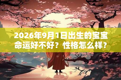 2026年9月1日出生的宝宝命运好不好？性格怎么样？