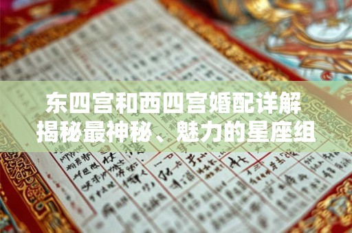 东四宫和西四宫婚配详解 揭秘最神秘、魅力的星座组合！