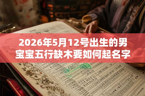 2026年5月12号出生的男宝宝五行缺木要如何起名字