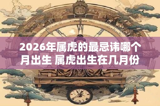 2026年属虎的最忌讳哪个月出生 属虎出生在几月份的人命好 2026年属虎的最忌讳哪个月出生 属虎出生在几月份的人命好