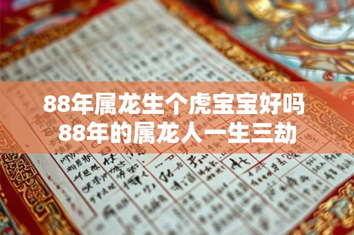 88年属龙生个虎宝宝好吗 88年的属龙人一生三劫