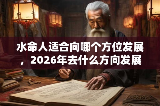 水命人适合向哪个方位发展,2026年去什么方向发展顺利? 水命人适合向哪个方位发展,2026年去什么方向发展顺利?