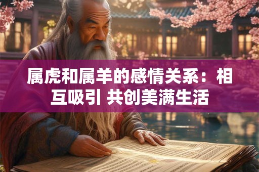 属虎和属羊的感情关系：相互吸引 共创美满生活