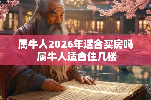 属牛人2026年适合买房吗 属牛人适合住几楼 属牛人2026年适合买房吗 属牛人适合住几楼