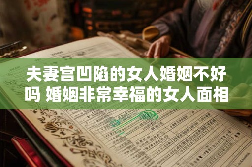 夫妻宫凹陷的女人婚姻不好吗 婚姻非常幸福的女人面相