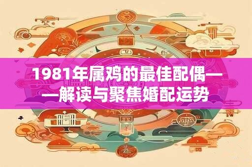 1981年属鸡的最佳配偶——解读与聚焦婚配运势