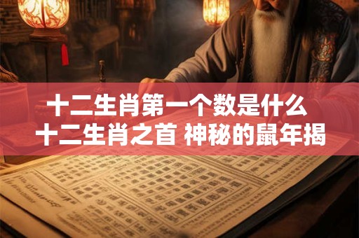 十二生肖第一个数是什么 十二生肖之首 神秘的鼠年揭秘