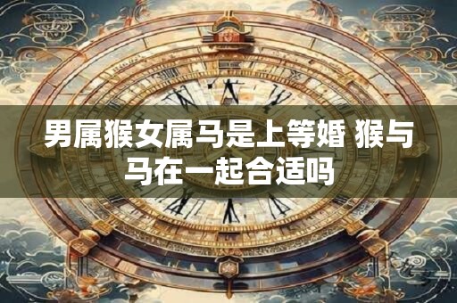 男属猴女属马是上等婚 猴与马在一起合适吗 男属猴女属马是上等婚 猴与马在一起合适吗