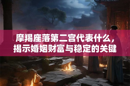 摩羯座落第二宫代表什么，揭示婚姻财富与稳定的关键