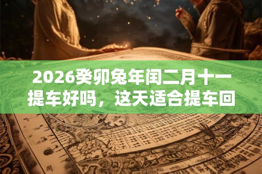 2026癸卯兔年闰二月十一提车好吗,这天适合提车回家吗? 2026癸卯兔年闰二月十一提车好吗,这天适合提车回家吗?