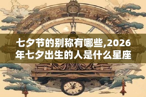 七夕节的别称有哪些,2026年七夕出生的人是什么星座