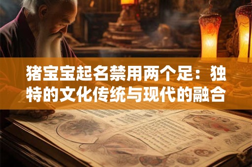 猪宝宝起名禁用两个足：独特的文化传统与现代的融合