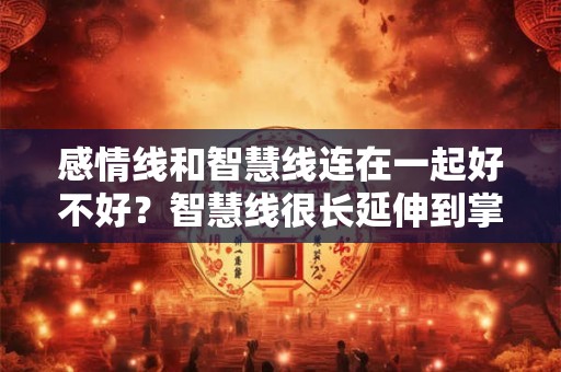 感情线和智慧线连在一起好不好?智慧线很长延伸到掌边 感情线和智慧线连在一起好不好?智慧线很长延伸到掌边
