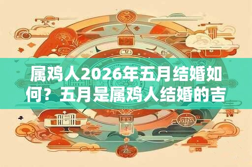 属鸡人2026年五月结婚如何?五月是属鸡人结婚的吉月吗? 属鸡人2026年五月结婚如何?五月是属鸡人结婚的吉月吗?