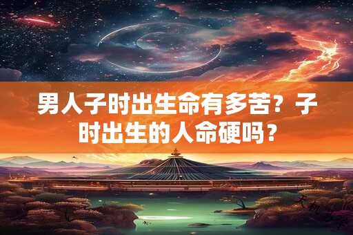 男人子时出生命有多苦？子时出生的人命硬吗？