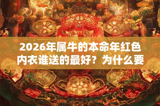 2026年属牛的本命年红色内衣谁送的最好?为什么要穿红色? 2026年属牛的本命年红色内衣谁送的最好?为什么要穿红色?