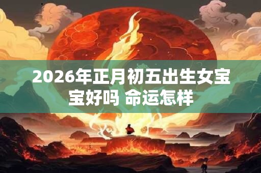 2026年正月初五出生女宝宝好吗 命运怎样 2026年正月初五出生女宝宝好吗 命运怎样