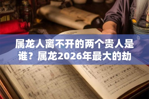 属龙人离不开的两个贵人是谁？属龙2026年最大的劫
