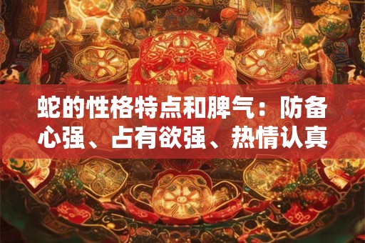 蛇的性格特点和脾气：防备心强、占有欲强、热情认真的蛇人