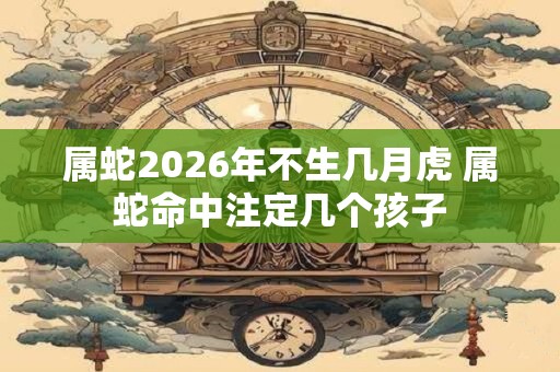 属蛇2026年不生几月虎 属蛇命中注定几个孩子 属蛇2026年不生几月虎 属蛇命中注定几个孩子