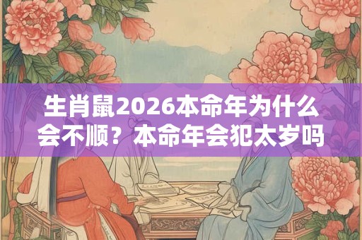 生肖鼠2026本命年为什么会不顺?本命年会犯太岁吗? 生肖鼠2026本命年为什么会不顺?本命年会犯太岁吗?