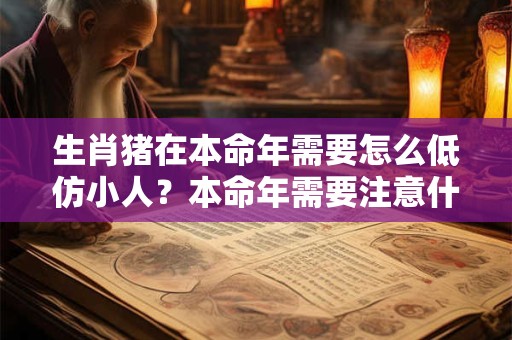 生肖猪在本命年需要怎么低仿小人？本命年需要注意什么？