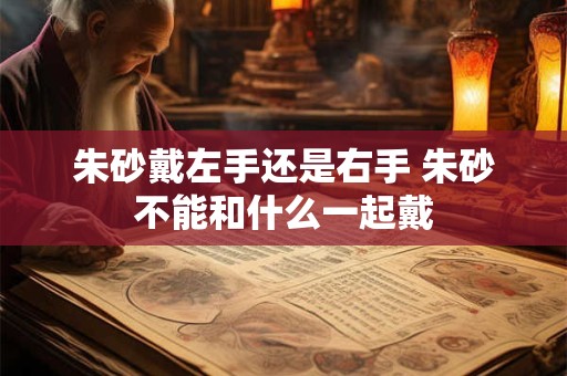 朱砂戴左手还是右手 朱砂不能和什么一起戴