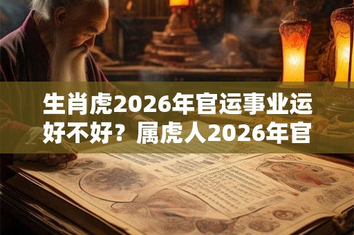 生肖虎2026年官运事业运好不好？属虎人2026年官运旺不旺？