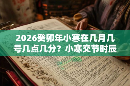 2026癸卯年小寒在几月几号几点几分?小寒交节时辰查询 2026癸卯年小寒在几月几号几点几分?小寒交节时辰查询