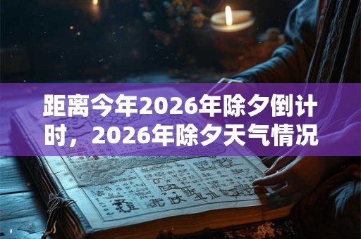 距离今年2026年除夕倒计时，2026年除夕天气情况预测！