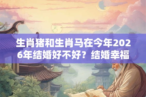 生肖猪和生肖马在今年2026年结婚好不好?结婚幸福吗? 生肖猪和生肖马在今年2026年结婚好不好?结婚幸福吗?