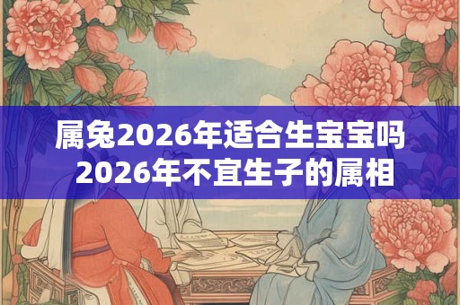 属兔2026年适合生宝宝吗 2026年不宜生子的属相 属兔2026年适合生宝宝吗 2026年不宜生子的属相