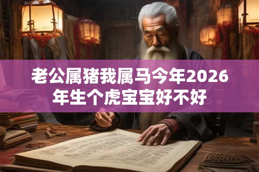 老公属猪我属马今年2026年生个虎宝宝好不好
