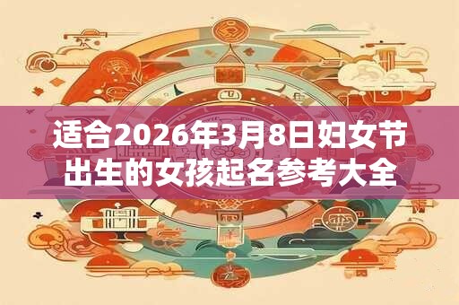 适合2026年3月8日妇女节出生的女孩起名参考大全