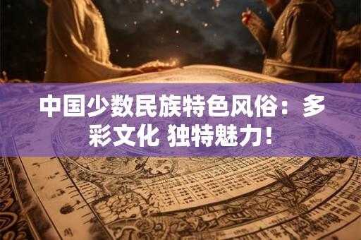 中国少数民族特色风俗:多彩文化 独特魅力! 中国少数民族特色风俗:多彩文化 独特魅力!