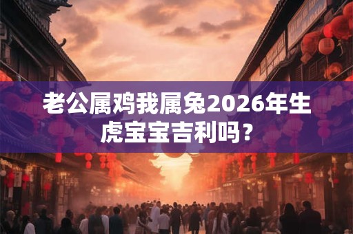 老公属鸡我属兔2026年生虎宝宝吉利吗？