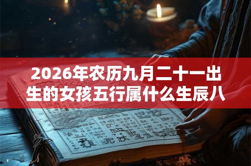 2026年农历九月二十一出生的女孩五行属什么生辰八字精批