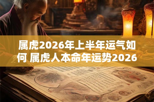 属虎2026年上半年运气如何 属虎人本命年运势2026