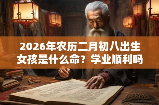 2026年农历二月初八出生女孩是什么命？学业顺利吗？