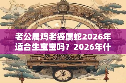 老公属鸡老婆属蛇2026年适合生宝宝吗？2026年什么日子出生的宝宝命好？