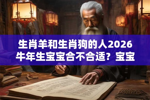 生肖羊和生肖狗的人2026牛年生宝宝合不合适？宝宝的运势好吗？