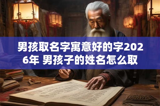 男孩取名字寓意好的字2026年 男孩子的姓名怎么取